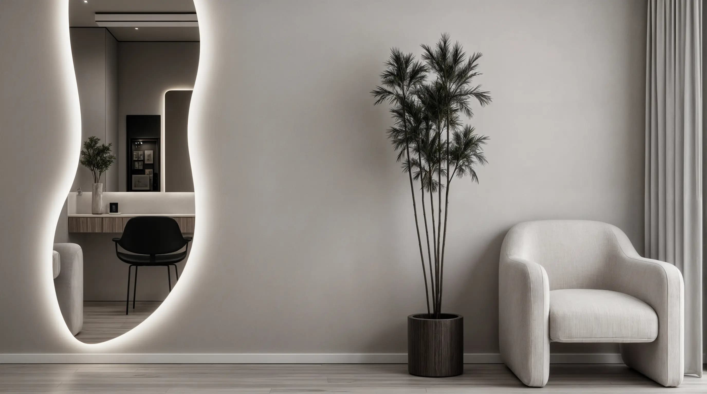 Beauty Salon with Organic Forms